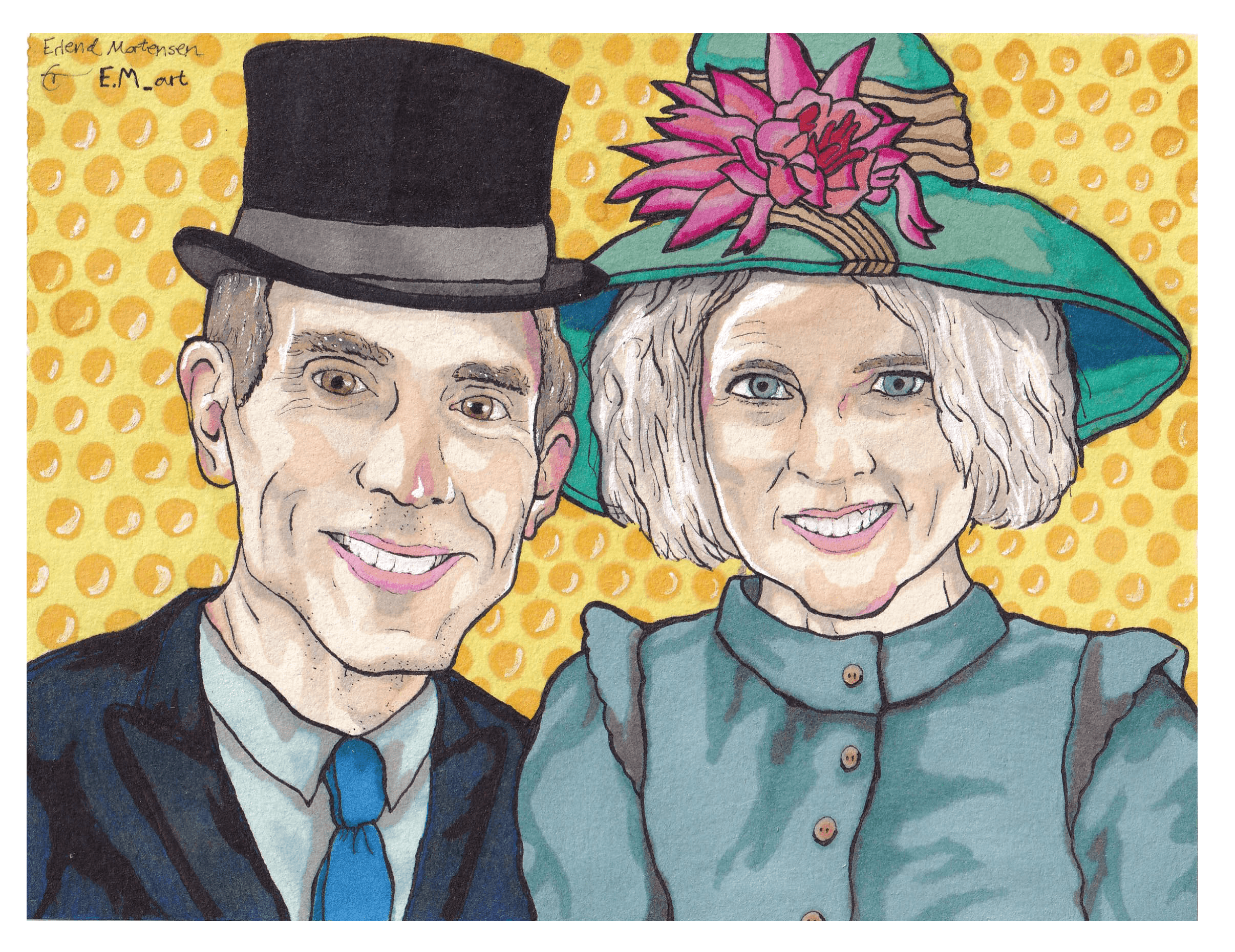 A glimpse into the creative process behind Erlendo's works